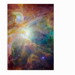 Colorful Galaxy Large Garden Flag (two Sides) by ExtraGoodSauce