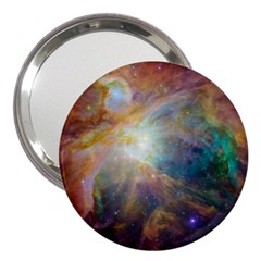 Colorful Galaxy 3  Handbag Mirrors by ExtraGoodSauce