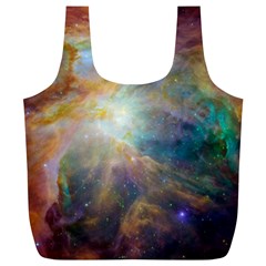 Colorful Galaxy Full Print Recycle Bag (xl) by ExtraGoodSauce