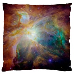 Colorful Galaxy Standard Flano Cushion Case (one Side) by ExtraGoodSauce