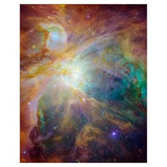 Colorful Galaxy Drawstring Bag (small) by ExtraGoodSauce