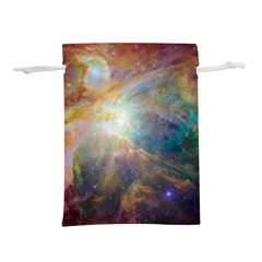 Colorful Galaxy Lightweight Drawstring Pouch (l) by ExtraGoodSauce