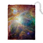 Colorful Galaxy Drawstring Pouch (5XL) Front