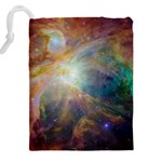 Colorful Galaxy Drawstring Pouch (5XL) Back