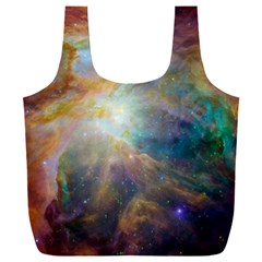 Colorful Galaxy Full Print Recycle Bag (xxxl) by ExtraGoodSauce