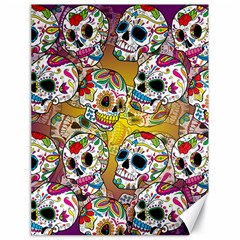 Sugar Skulls Canvas 18  X 24  by ExtraGoodSauce