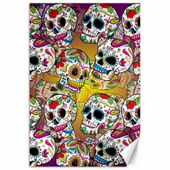 Sugar Skulls Canvas 20  X 30  by ExtraGoodSauce