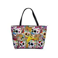 Sugar Skulls Classic Shoulder Handbag by ExtraGoodSauce