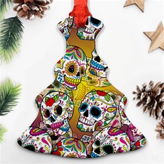 Sugar Skulls Ornament (christmas Tree)  by ExtraGoodSauce