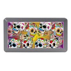 Sugar Skulls Memory Card Reader (mini) by ExtraGoodSauce