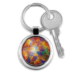 Space Design Key Chain (round) by ExtraAwesomeSauce