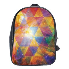 Space Design School Bag (large) by ExtraGoodSauce