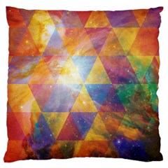 Space Design Large Cushion Case (one Side) by ExtraAwesomeSauce