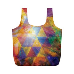 Space Design Full Print Recycle Bag (m) by ExtraGoodSauce