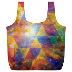 Space Design Full Print Recycle Bag (xl) by ExtraGoodSauce