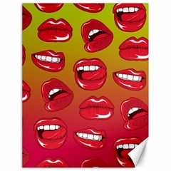 Hot Lips Canvas 18  X 24  by ExtraGoodSauce