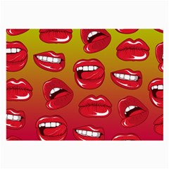 Hot Lips Large Glasses Cloth by ExtraGoodSauce