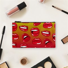 Hot Lips Cosmetic Bag (small) by ExtraGoodSauce