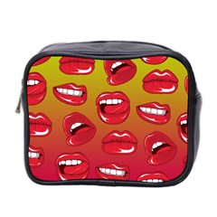 Hot Lips Mini Toiletries Bag (two Sides) by ExtraGoodSauce