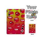 Hot Lips Playing Cards 54 Designs (Mini) Front - Spade2