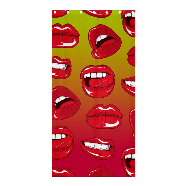 Hot Lips Shower Curtain 36  x 72  (Stall) 