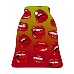 Hot Lips Ornament (bell) by ExtraGoodSauce