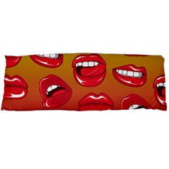 Hot Lips Body Pillow Case Dakimakura (two Sides) by ExtraGoodSauce