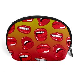 Hot Lips Accessory Pouch (large) by ExtraGoodSauce