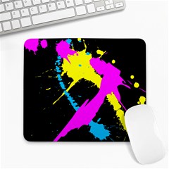 Splatter Splatter Large Mousepads by ExtraGoodSauce