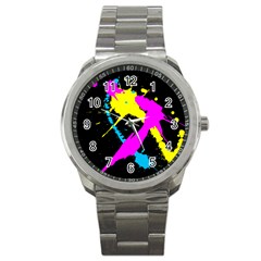 Splatter Splatter Sport Metal Watch