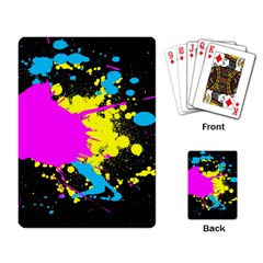 Splatter Splatter Playing Cards Single Design (rectangle) by ExtraGoodSauce