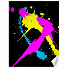 Splatter Splatter Canvas 12  X 16  by ExtraGoodSauce