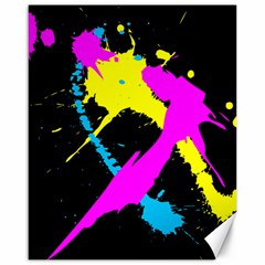 Splatter Splatter Canvas 16  X 20 