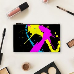 Splatter Splatter Cosmetic Bag (small) by ExtraGoodSauce