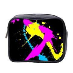 Splatter Splatter Mini Toiletries Bag (two Sides)