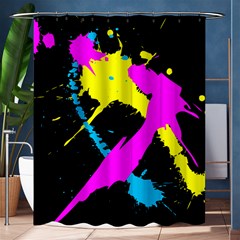 Splatter Splatter Shower Curtain 60  X 72  (medium) 