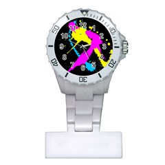 Splatter Splatter Plastic Nurses Watch by ExtraGoodSauce