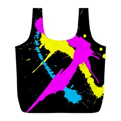 Splatter Splatter Full Print Recycle Bag (l) by ExtraGoodSauce