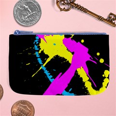 Splatter Splatter Large Coin Purse by ExtraGoodSauce