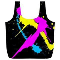 Splatter Splatter Full Print Recycle Bag (xxxl) by ExtraGoodSauce