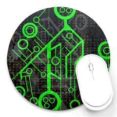 Tech Round Mousepads by ExtraGoodSauce