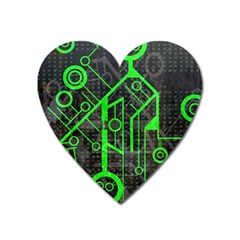 Tech Heart Magnet by ExtraGoodSauce