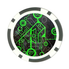 Tech Poker Chip Card Guard by ExtraGoodSauce