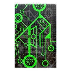 Tech Shower Curtain 48  X 72  (small)  by ExtraGoodSauce