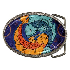 Koi Fish Belt Buckles