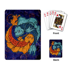 Koi Fish Playing Cards Single Design (rectangle) by ExtraAwesomeSauce