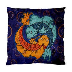 Koi Fish Standard Cushion Case (two Sides)