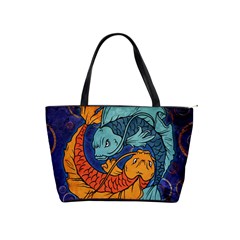 Koi Fish Classic Shoulder Handbag by ExtraGoodSauce