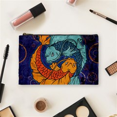 Koi Fish Cosmetic Bag (medium) by ExtraGoodSauce