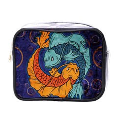 Koi Fish Mini Toiletries Bag (one Side) by ExtraAwesomeSauce